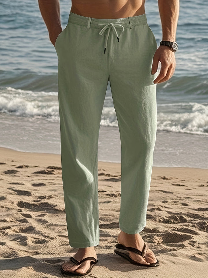 Pantaloni Casual da Uomo | Vestibilità Larga | Cotone Traspirante | Urban & Outdoor