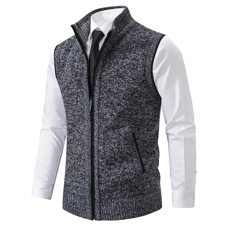 Maglioni Uomo | Classico Maglione con Rzip | Morbido e Caldo