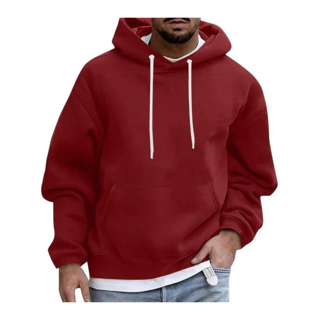 Felpe Uomo | Maglioni Uomo Oversize con Cappuccio | Morbido e Caldo
