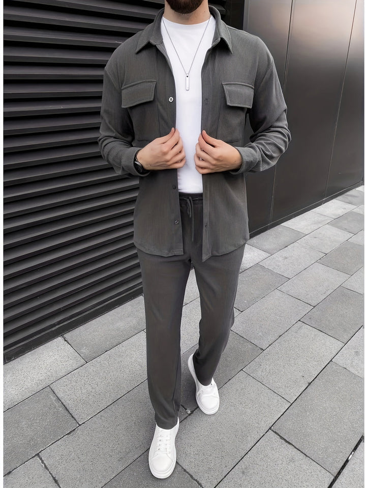 Set in Corduroy da Uomo | Trendy & Confortevole | Stile Casual & Eleganza Moderna