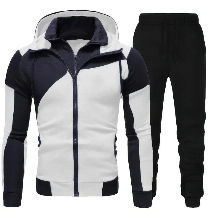 Completo da Uomo | Felpa con Cappuccio & Pantaloni Sportivi | Sportivo & Confortevole | 2 Pezzi