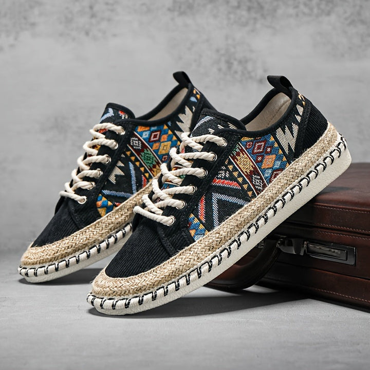 Sneakers Espadrille da Uomo | Stile Bohemien | Traspirante & Aspetto Vintage