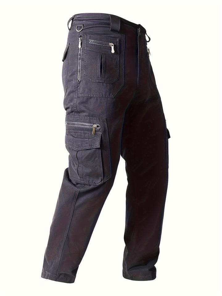 Pantaloni Cargo da Uomo | 100% Cotone | Comodi e Funzionali | Outdoor e Tempo Libero