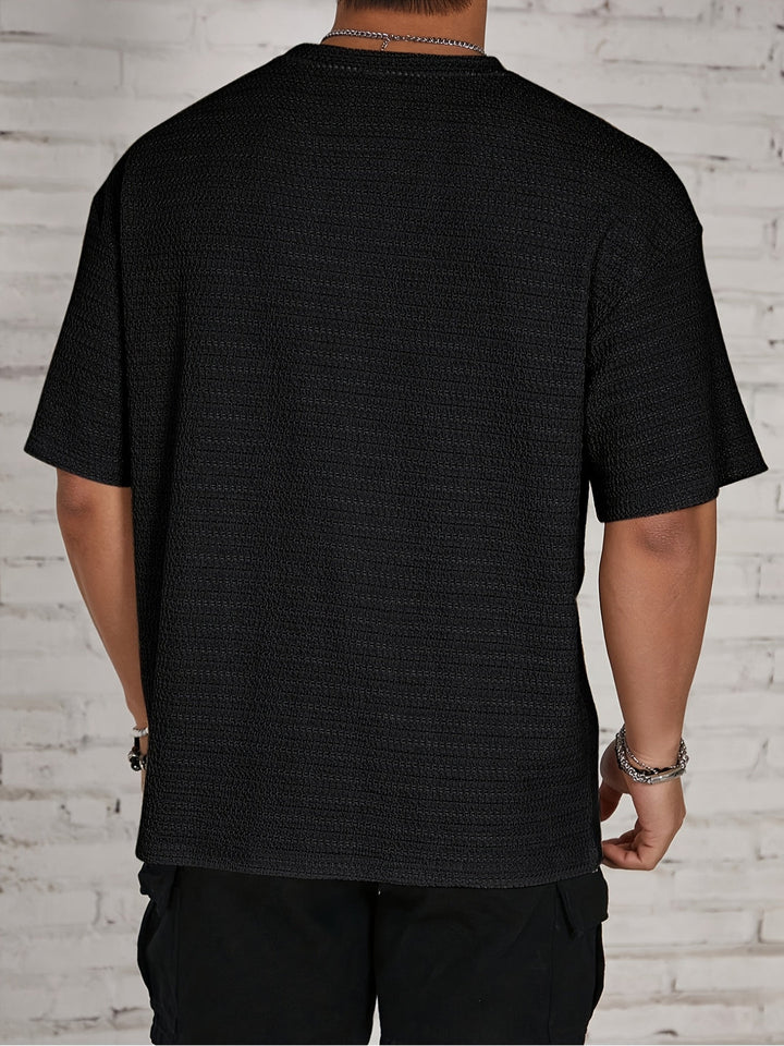 Camicia da Uomo | Leggera & Traspirante | Maniche Corte | Poliestere Premium