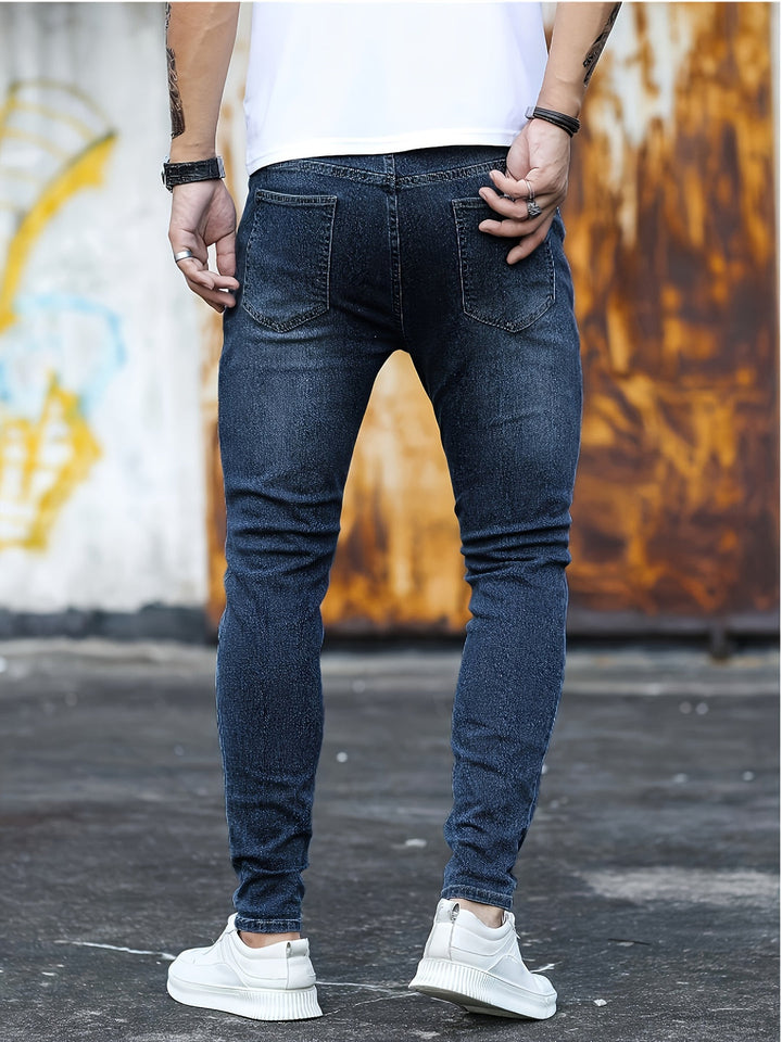 Jeans Slim Fit da Uomo | Classico & Confortevole | Denim Stile Urbano