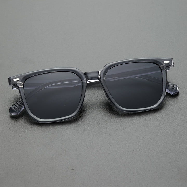 Occhiali da sole da uomo | Montatura quadrata vintage | Sostenibili e leggeri | Eyewear casual