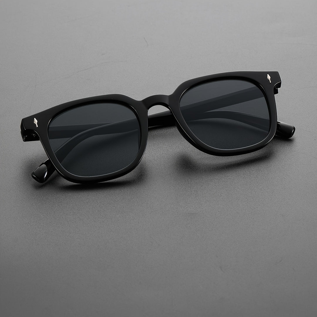 Occhiali da sole da uomo | Rettangolari | Montatura completa | Accessorio casual