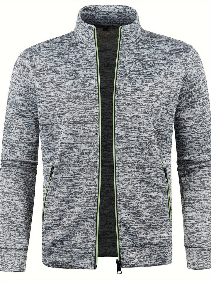 Gilet da uomo | Zip | Elegante e Casual | Media Elasticità