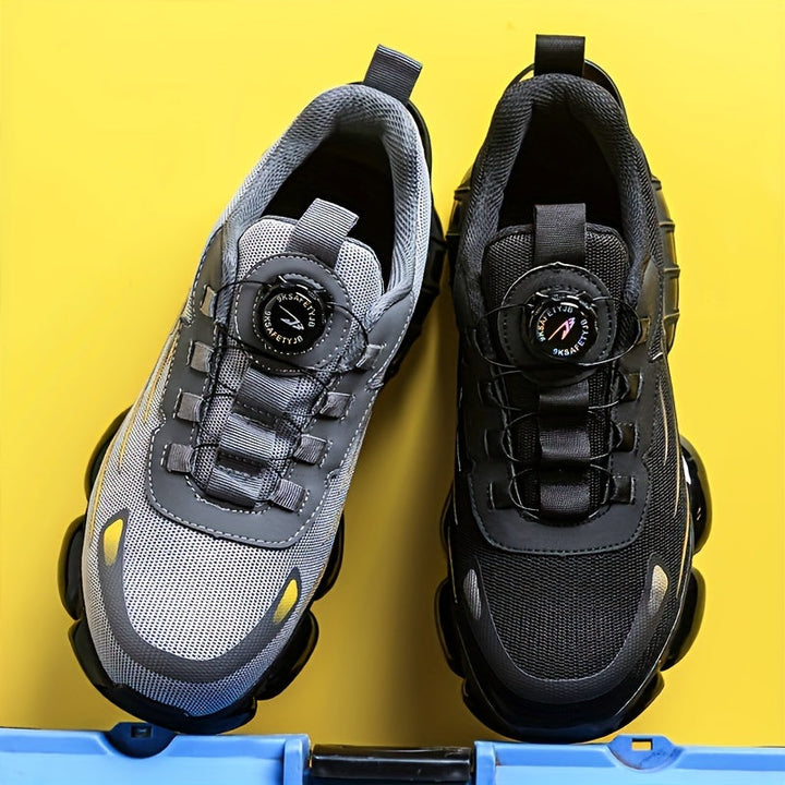 Sneakers di Sicurezza da Uomo | Punta in Acciaio | Antiperforazione & Resistente agli Urti | Confortevoli