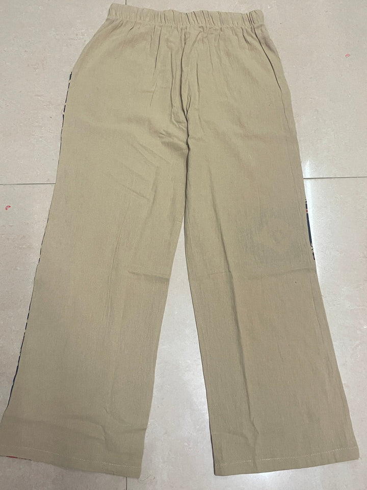 Pantaloni da Uomo | Stile Etnico & Motivo Geometrico | Regular Fit | Primavera & Estate