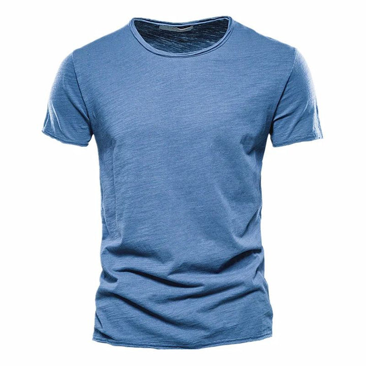 T-shirt da uomo | Vestibilità Slim Fit | Cotone Traspirante | Manica Corta | Top Casual