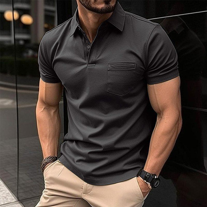 Polo da Uomo | Slim Fit Sportiva | Morbida e Traspirante | Cotone & Poliestere