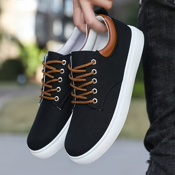 Sneakers in Tela da Uomo | Traspiranti & Leggere | Casual & Comode | Chiusura con Lacci