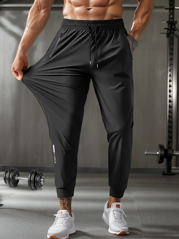Pantaloni da Jogging Uomo | Vestibilità Normale | Traspiranti & Elasticizzati | Tasche Pratiche