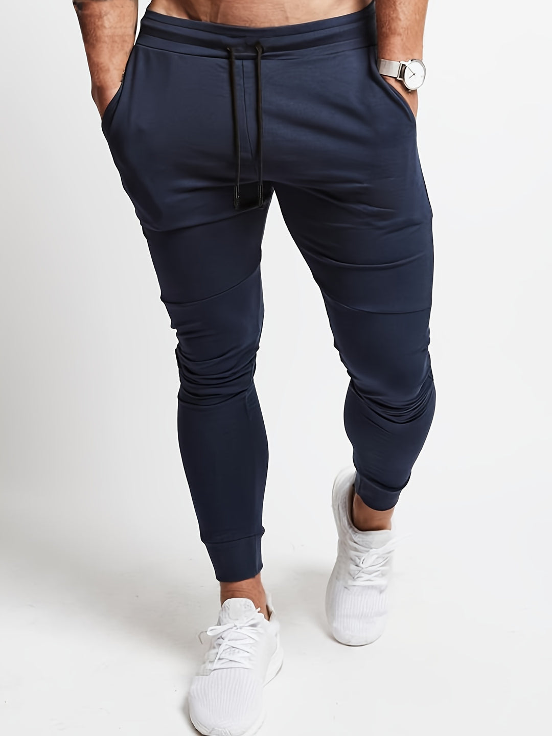 Pantaloni Sportivi da Uomo | Leggeri e Stretch | Leggings Corti Casual