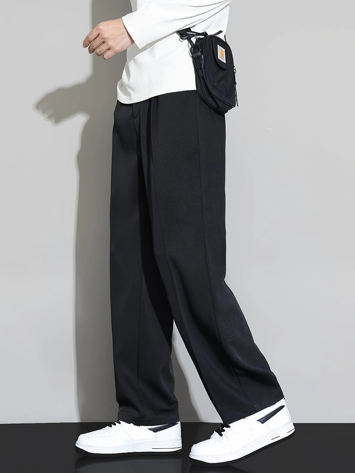Pantaloni da Uomo | Vestibilità Ampia e Gamba Larga | Streetwear & Comfort | Casual