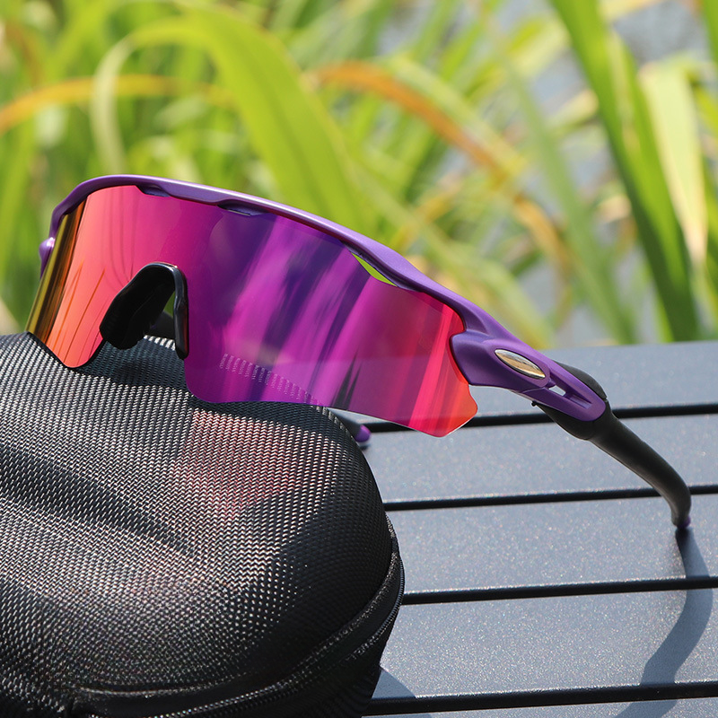 Occhiali da sole HD polarizzati per uomo | Montatura leggera | Protezione UV al 100% | Grip resistente al sudore
