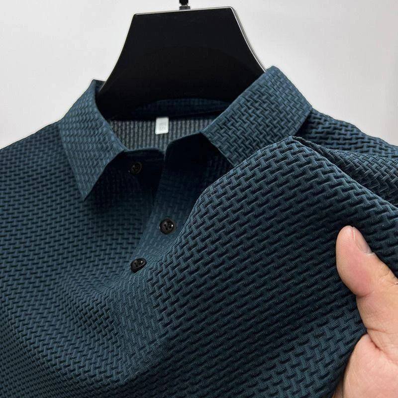 Polo Uomo | Design Classico | Comfort Quotidiano & Stile Casual | Tessuto Polycotone