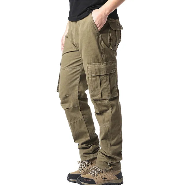 Pantaloni Cargo Uomo | Comodi & Casual | Ideali per Lavoro e Outdoor