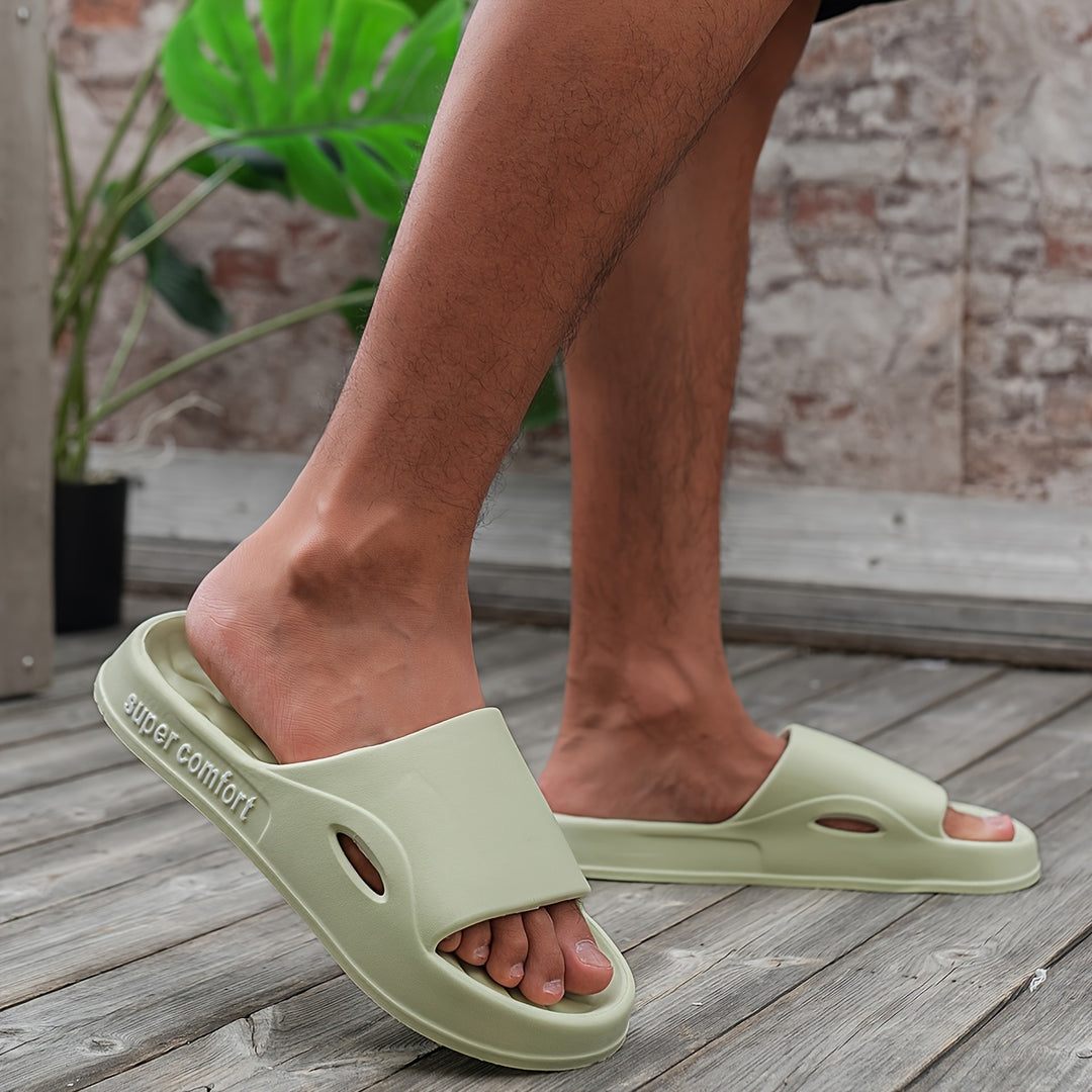 Pantofole da Uomo | Super Confortevoli Slip-On | Suola Antiscivolo Spessa | Materiale EVA