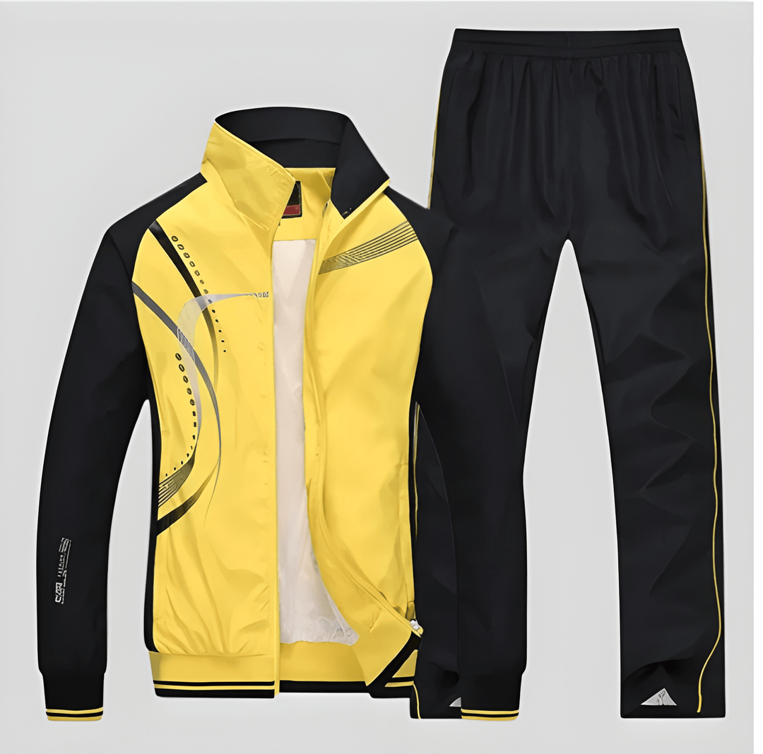 Tuta Uomo | Completo Due Pezzi | Look Sportivo Casual | 100% Poliestere