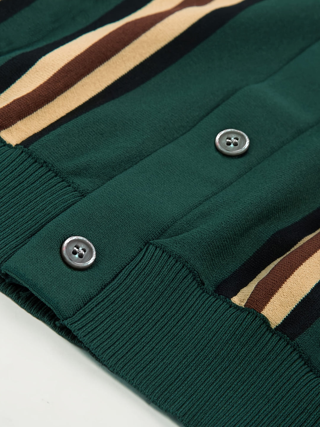 Polo da Uomo | Vintage Stripes | Slim Fit & Stretch | Casual & Golf