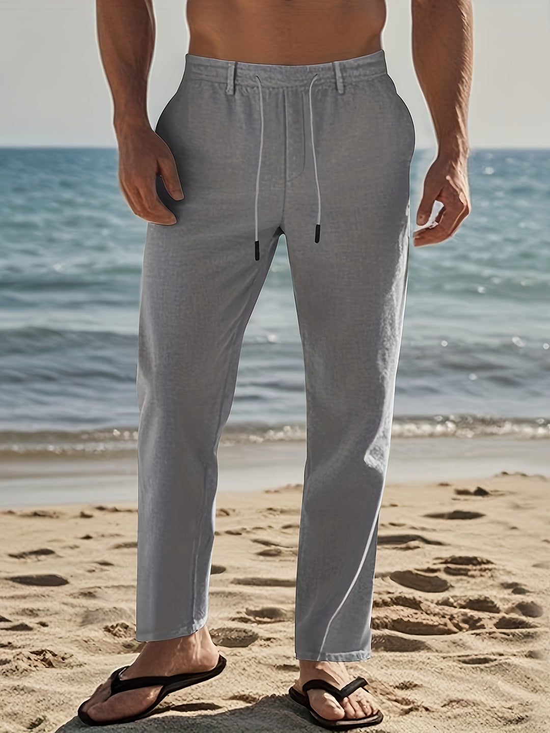 Pantaloni Casual da Uomo | Vestibilità Larga | Cotone Traspirante | Urban & Outdoor
