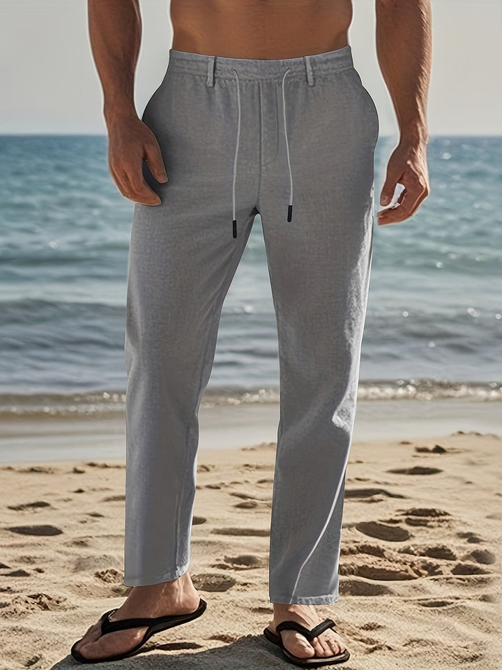 Pantaloni Casual da Uomo | Vestibilità Larga | Cotone Traspirante | Urban & Outdoor