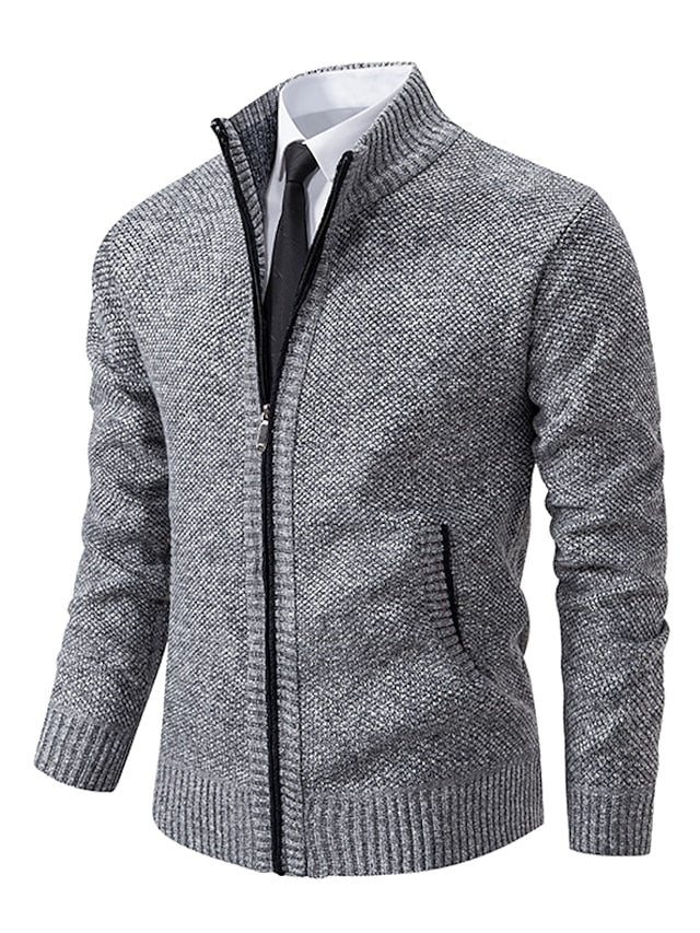 Cardigan da Uomo | Maglioni Uomo Zip-up Caldo | Stile e Comfort