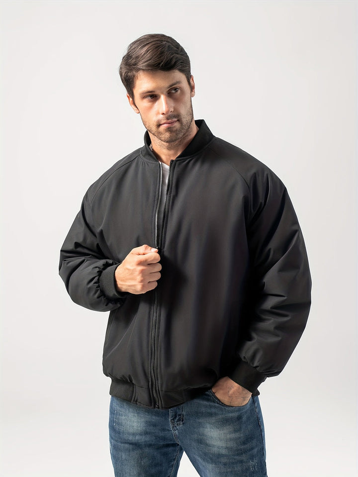 Giacca Leggera da Uomo | Casual & Sportiva | Collo alla Baseball Versatile