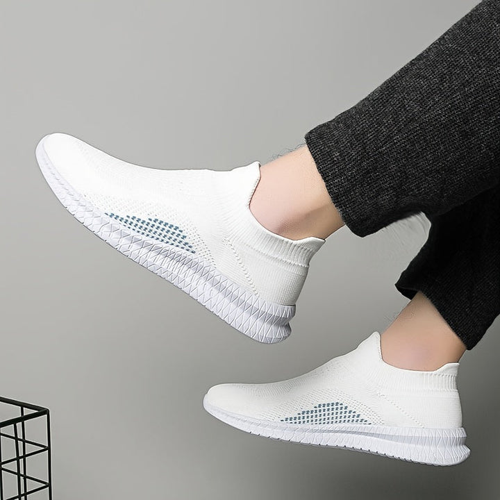 Scarpe Slip-On da Uomo | Traspiranti & Leggere | Suola Antiscivolo in EVA | Per Primavera & Estate