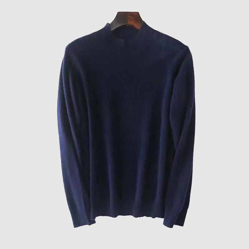 Maglione Uomo | Collo Basso | Maglia Morbida & Elegante