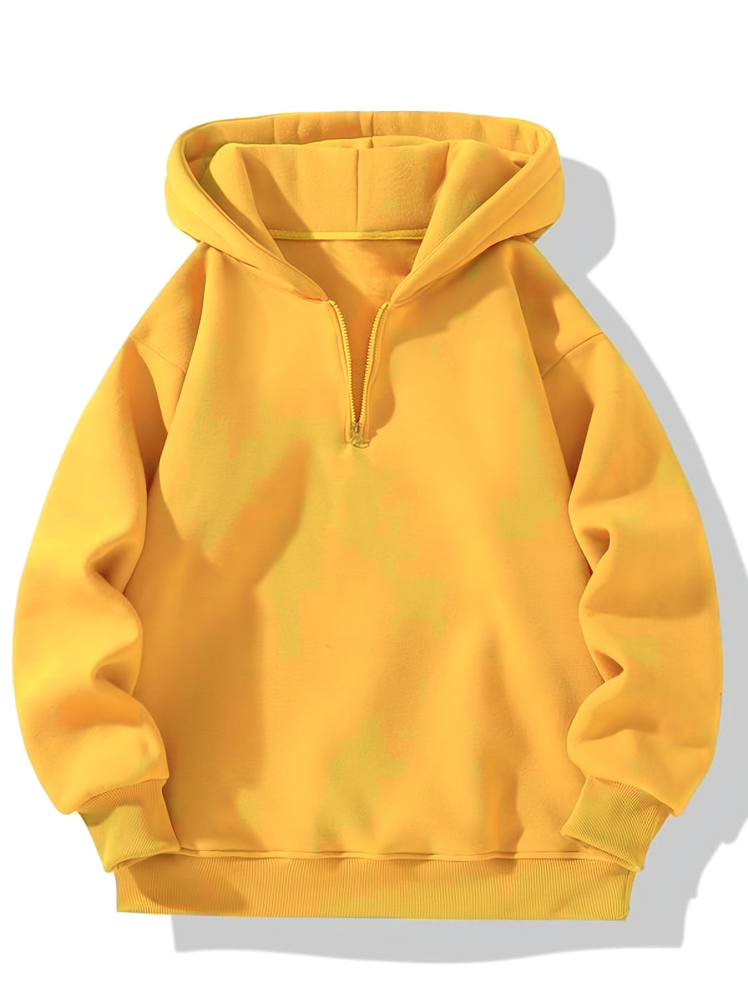 Hoodie da Uomo | Confortevole e Moderno | Design Morbido con Zip | Tessuto in Poliestere Caldo