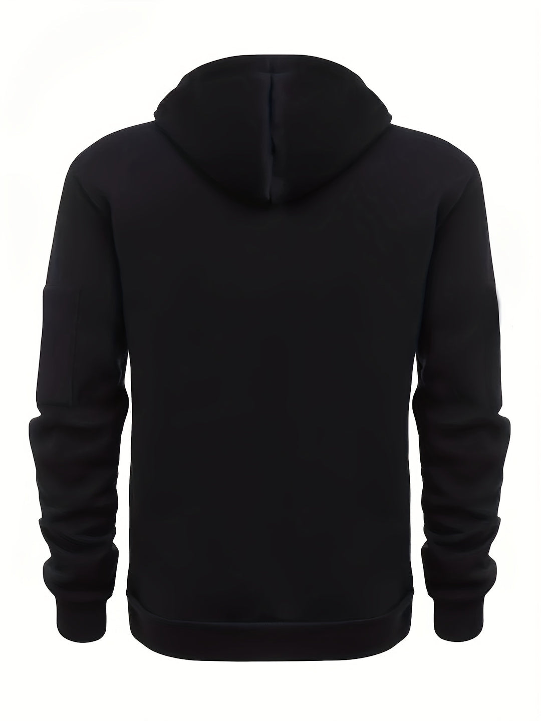 Felpa con cappuccio da uomo | Felpa calda | Stile minimalista | Poliestere | Autunno-Inverno