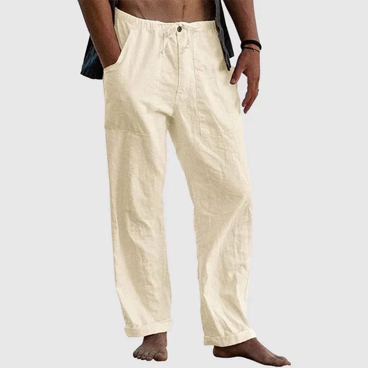 Pantaloni in Lino da Uomo | Casual & Confortevoli | Traspiranti & Eleganti
