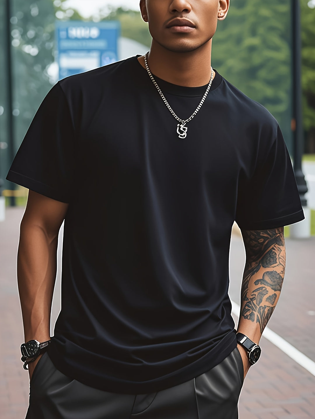 T-shirt da Uomo | Morbida & Traspirante | Vestibilità Normale | Primavera & Estate