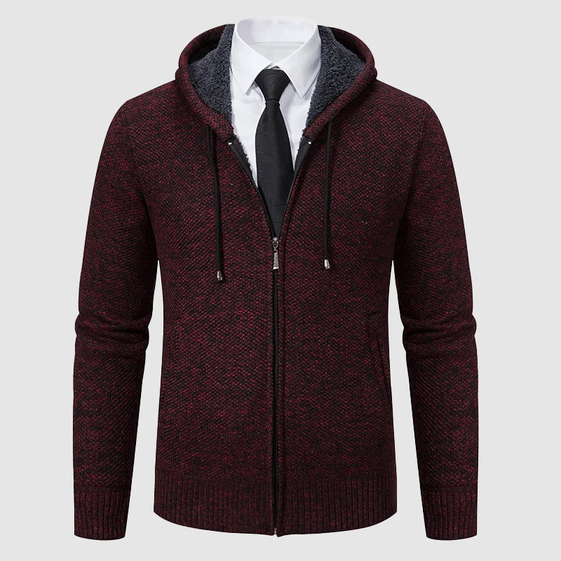 Cardigan invernale da uomo | Caldo e confortevole | Sintetico