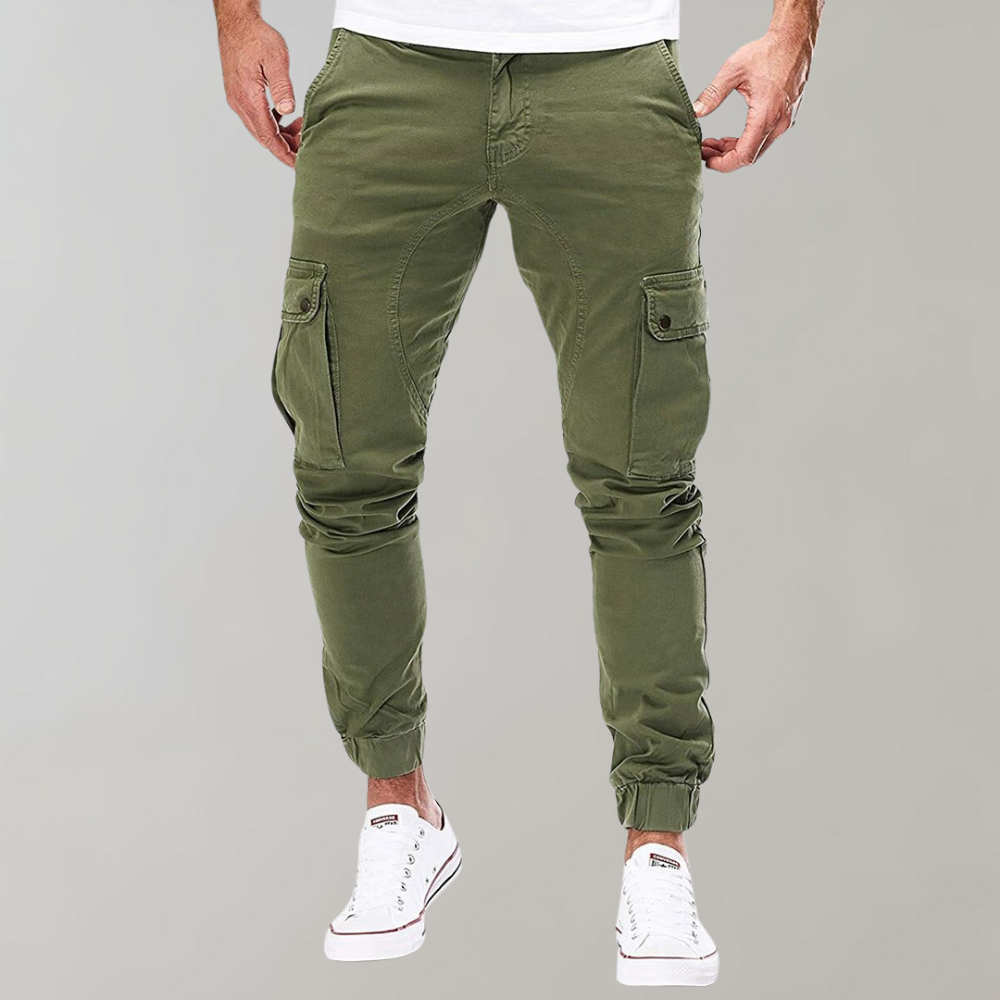 Pantaloni Cargo Slim Uomo | Cotone Premium | Stile Casual & Vestibilità Moderna
