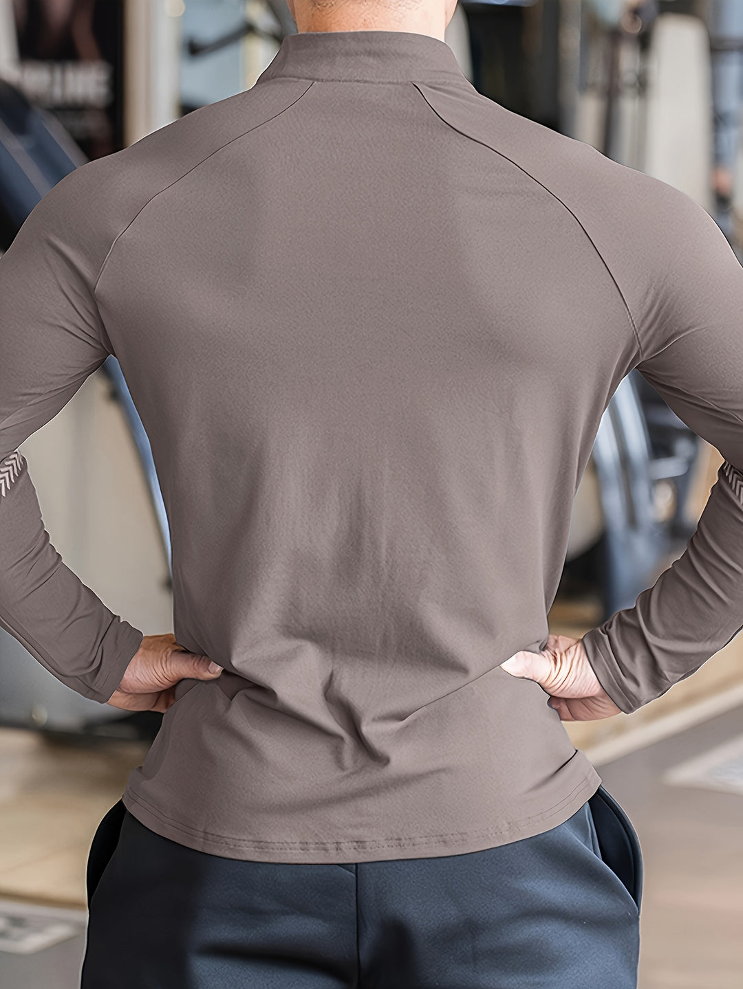 Giacca Sportiva Uomo | Asciugatura Rapida & Leggera | Protezione Solare & Traspirante | Con Zip & Collo Alto
