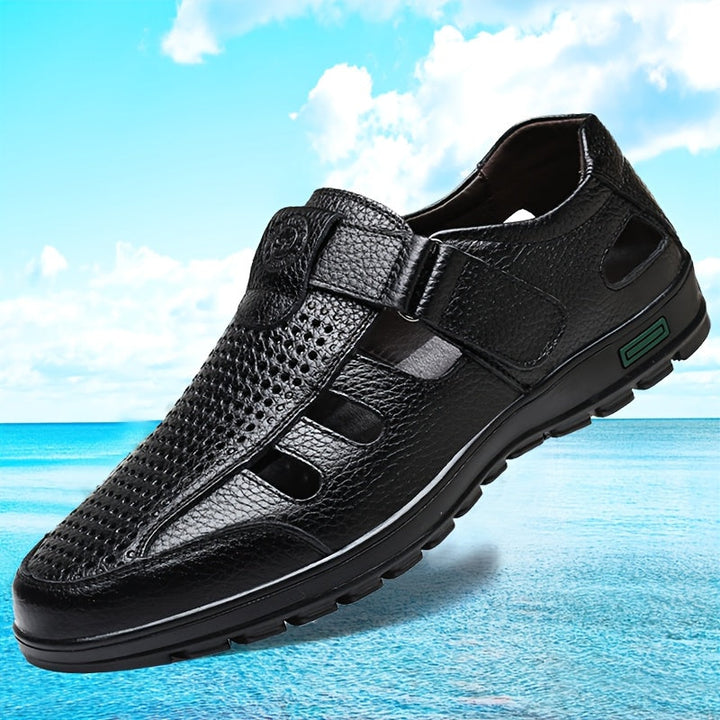 Mocassini da Uomo | Traspirante e Confortevole | Modello Slip-On in Pelle di Mucca | Stile Estivo