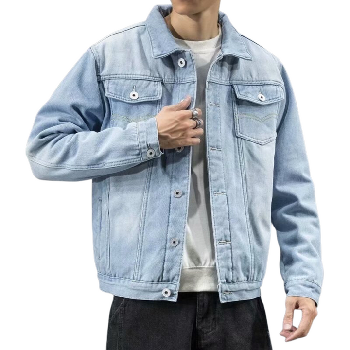 Giacca in Denim | Look Timeless & Audace | Tessuto Jeans Premium & Design Unico