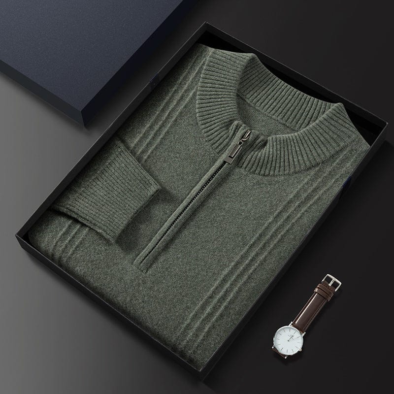 Maglione Uomo Invernale | Collo Alto | Maglia Morbida Fine