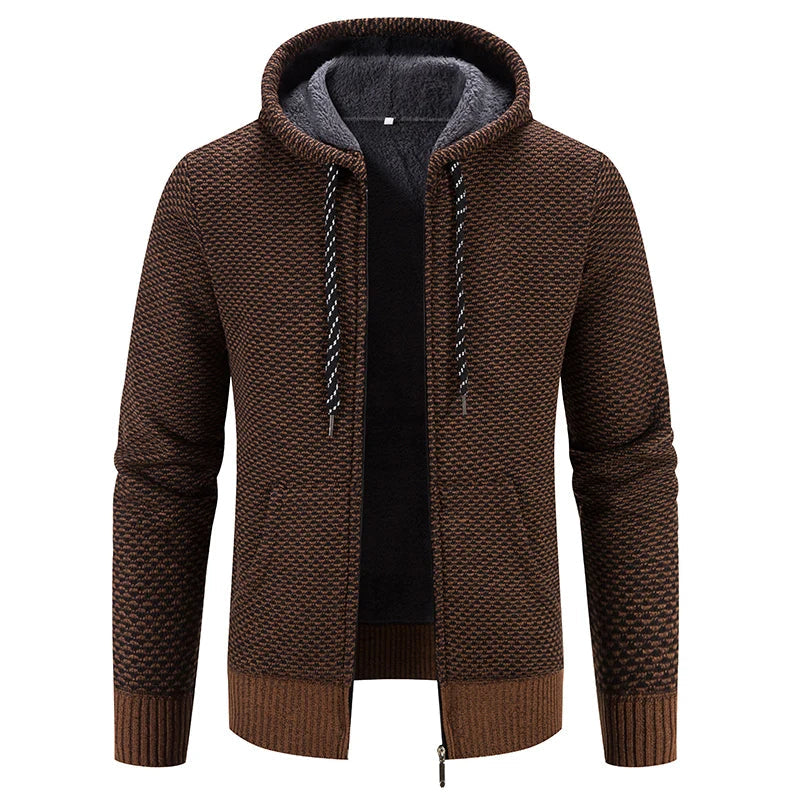Cardigan Uomo | Maglioni Uomo con Cappuccio | Cardigan Comodo e Casual
