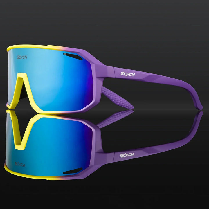 Occhiali da sole da uomo | Ultra leggeri & Polarizzati | Protezione UV400 | Design sportivo dinamico