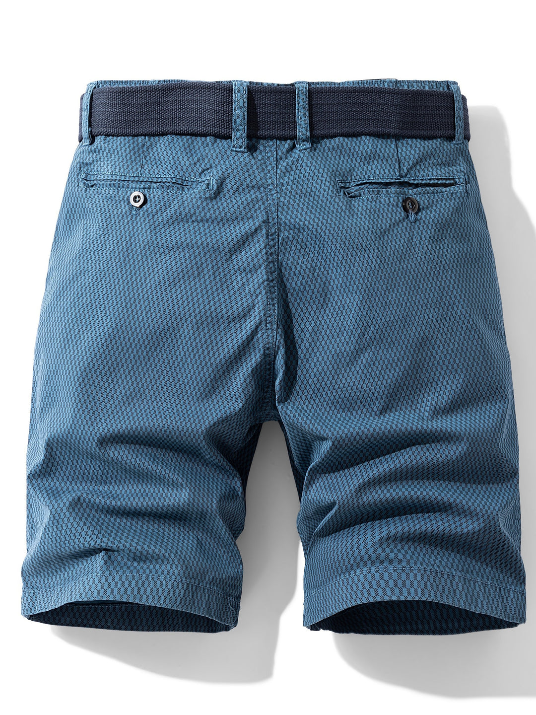 Pantaloni Cargo Casual in Mistura di Cotone | Motivo a Righe | Vestibilità Normale