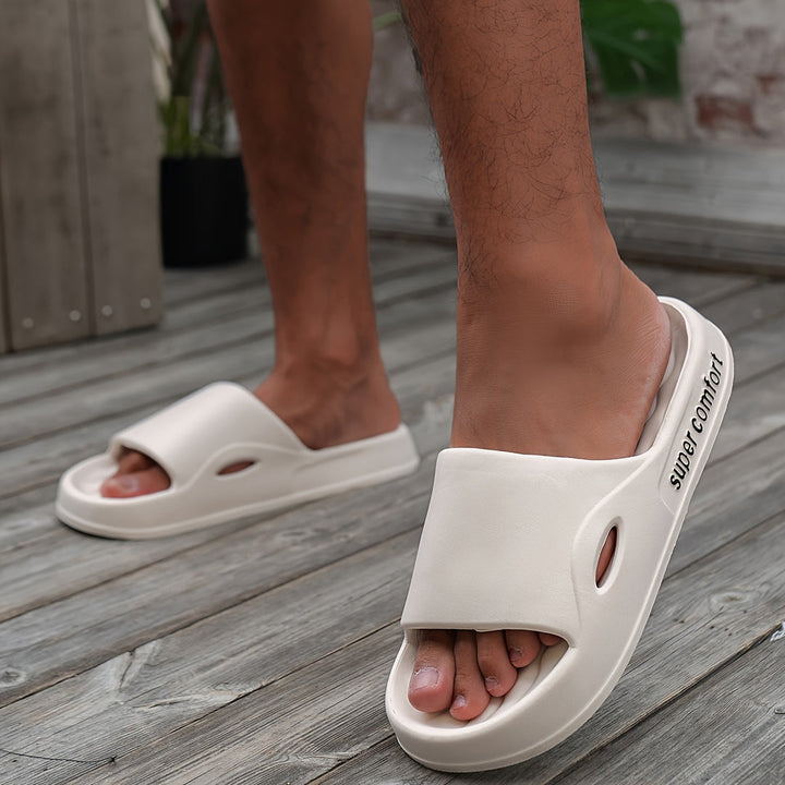 Pantofole da Uomo | Super Confortevoli Slip-On | Suola Antiscivolo Spessa | Materiale EVA