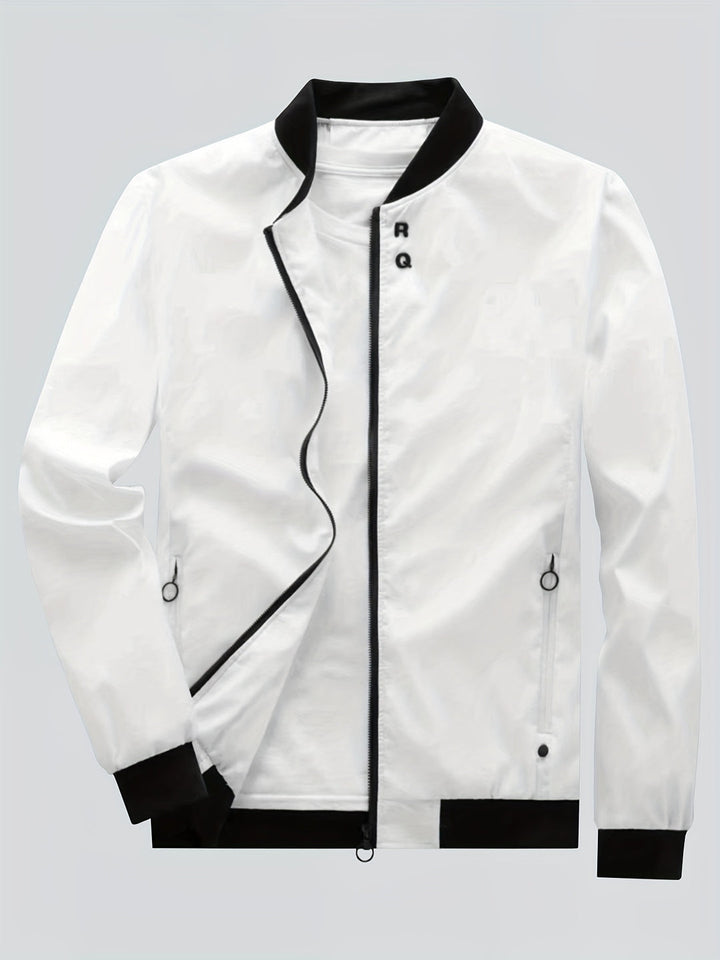 Giacca Uomo | Design Classico con Collo Alto | Leggera e Lavabile