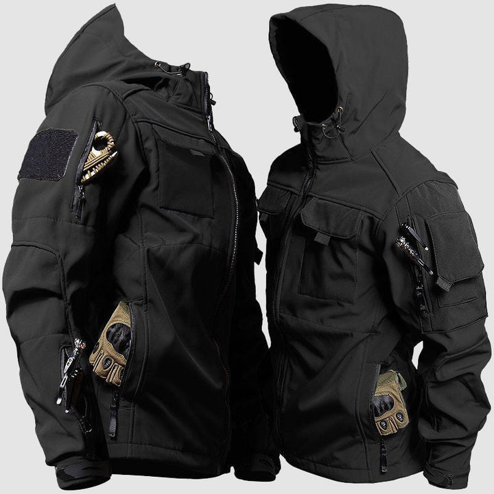 Giacca tattica da uomo | Softshell impermeabile e antivento