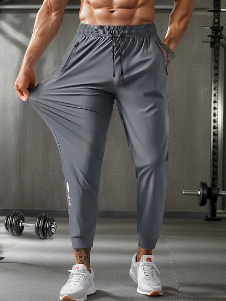 Pantaloni da Jogging Uomo | Vestibilità Normale | Traspiranti & Elasticizzati | Tasche Pratiche