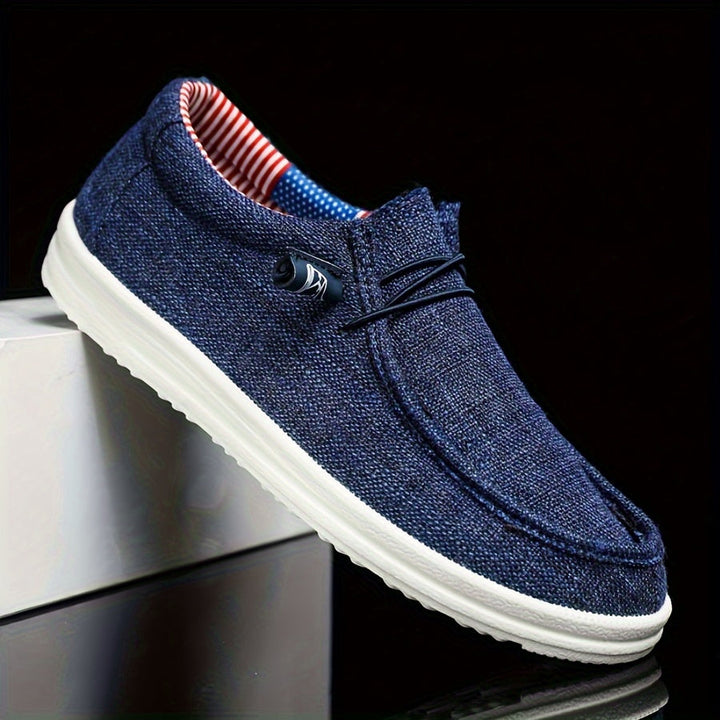 Scarpe Slip-On da Uomo | Canvas Leggero | Confortevoli & Casual | Lente